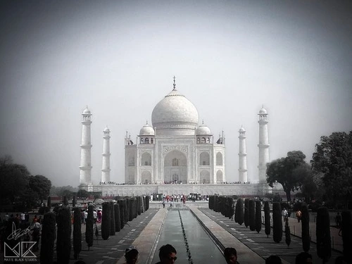 Taj Mahal - From After Great Gate, India