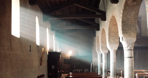 Basilica di Agliate - From Inside, Italy