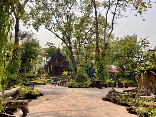 Garden at Anusansunthon School For the Deaf - Aus Hussadhisawee Road, Thailand