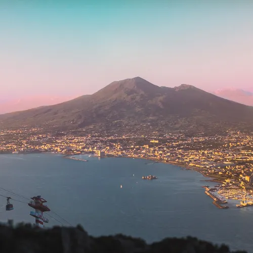 Pompei - From Villaggio Monte Faito, Italy