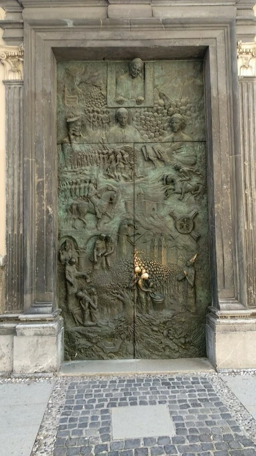 Ljubljana Cathedral - Aus Entrance, Slovenia