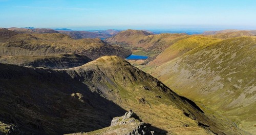 Red Screes - Desde Mountain peak, United Kingdom