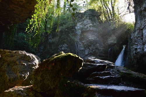 La Tine De Conflens - От Frente cascada, Switzerland
