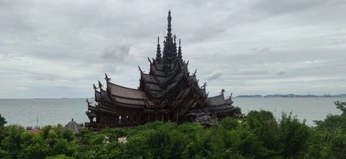 Sanctuary of Truth - Desde Restaurant, Thailand