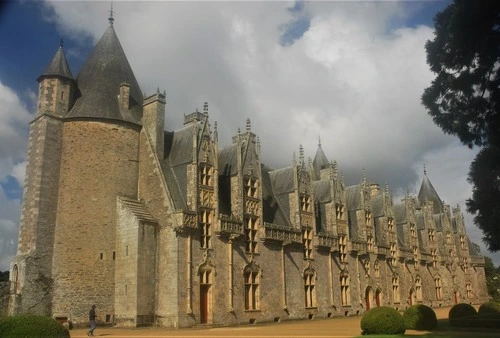 Josselin Castle - Desde Parc du château de Josselin, France