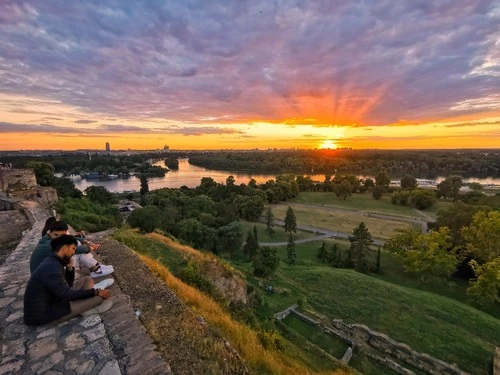 Belgrade - Desde Belgrade fortress, Serbia