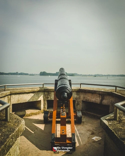 Veere Fort - Desde Viewpoint, Netherlands