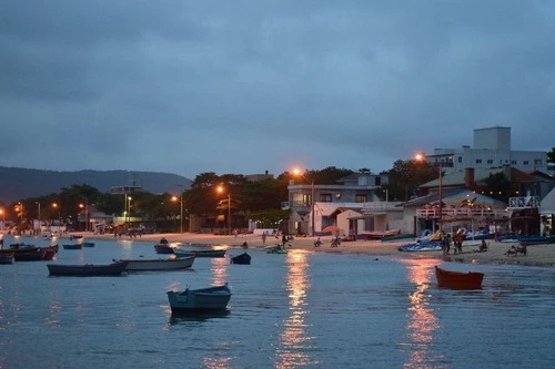 Praia de Canto Grande - Mar de Dentro - From Pier, Brazil