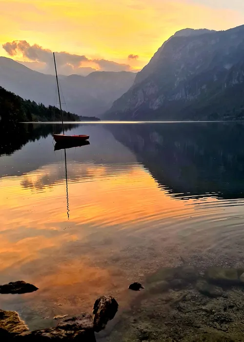 Bohinjsko Jezero - From Panoramic boat, Slovenia