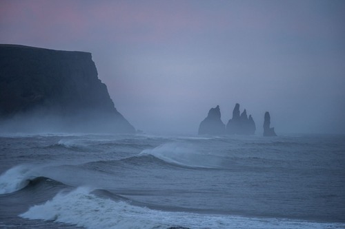 Reynisdrangar - 从 Reynisfjara Beach - West Side, Iceland