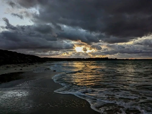 Plage Roc'h ar gonc - France