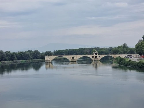 Pont d'Avignon - Dari Pont Édouard Daladier, France