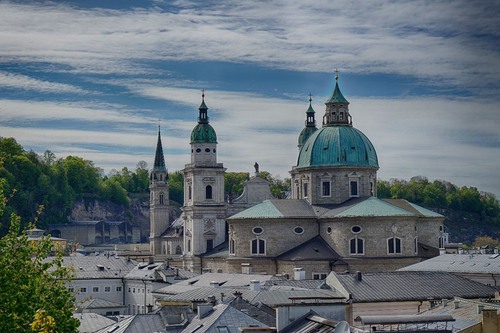 Salzburger Dom - から Hoher Weg, Austria