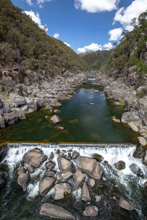 South Esk River - From Alexandra Suspension Bridge, Australia