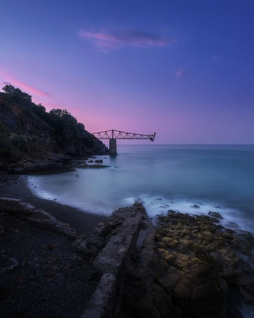 Cargadero de Dícido - 从 Beach, Spain