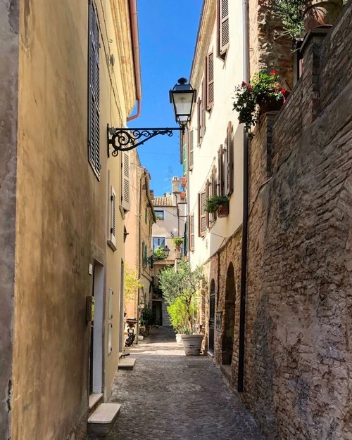 Grottammare Streets - From Via S. Giovanni Battista, Italy