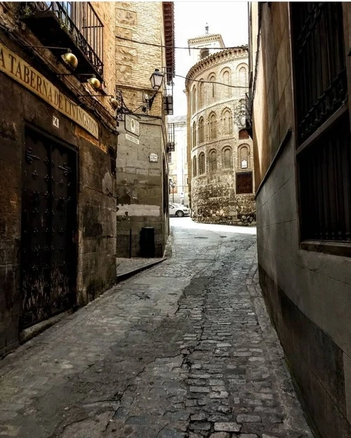 Iglesia de San Vicente - From Taberna de Livingstone, Spain