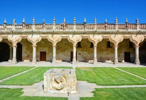 Escuelas Menores de la Universidad de Salamanca - From Courtyard, Spain