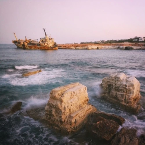 The Edro III Shipwreck - Desde Beach, Cyprus