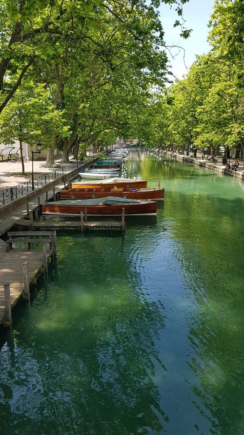 Canal du Vassé - From Pont des Amours, France