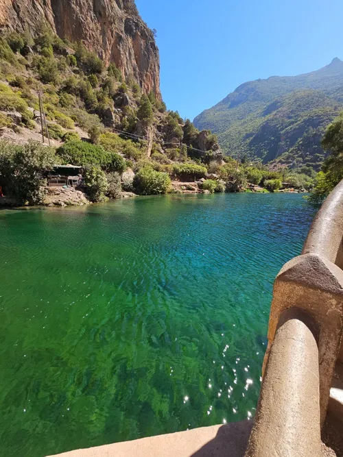 Akchour Dam waterfalls - Morocco