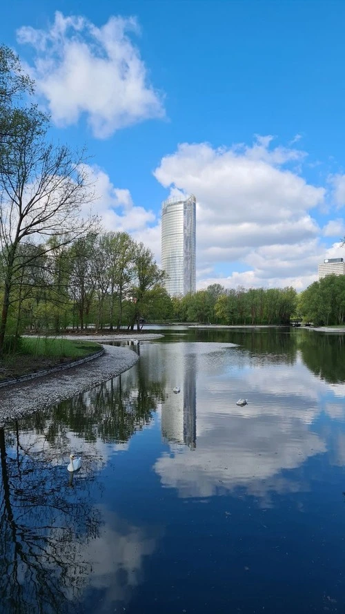 Posttower - From Rheinaue Bonn, Germany