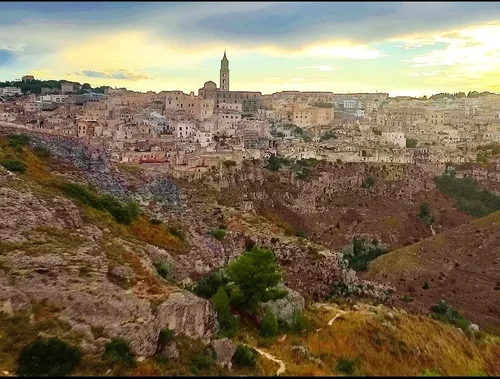 Matera - From Chiesa Rupestre di San Falcione, Italy