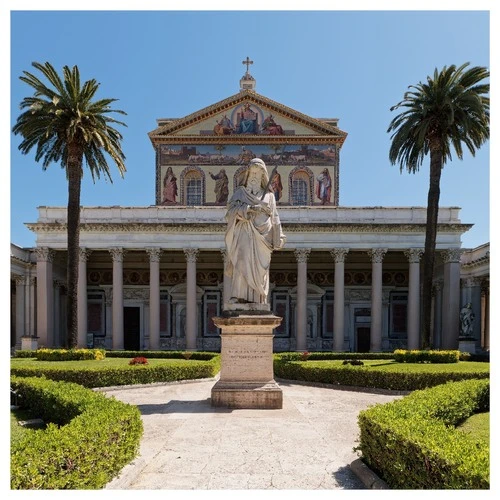 Saint-Paul-hors-les-murs - Từ Monumento a San Paolo, Italy