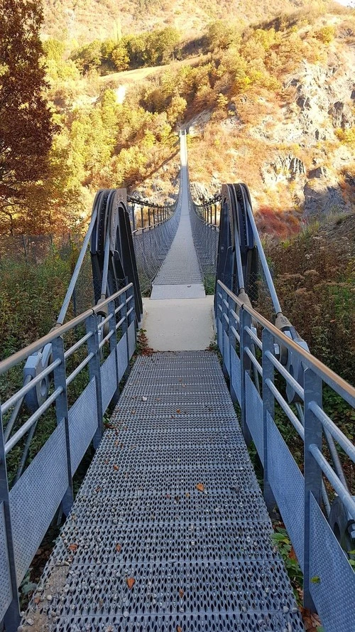 Passerelle Himalayenne du Drac - Desde South Side, France