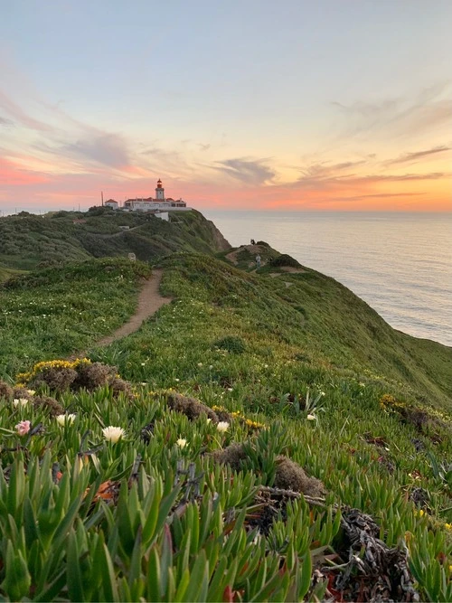 Cabo da Roca - Lighthouse - From From the cliffs, Portugal