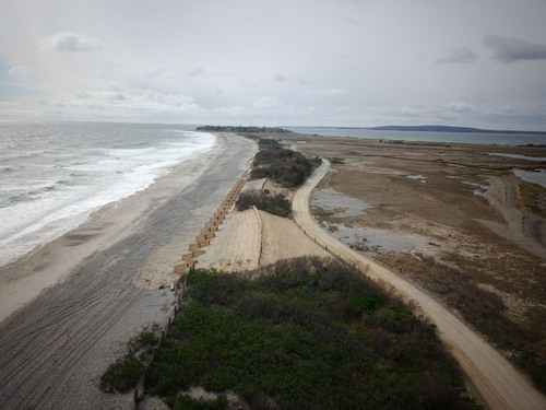 Duxbury Beach - Dari Drone, United States