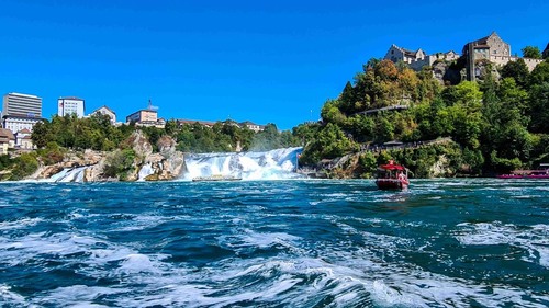 Rheinfall Schaffhausen - From Bootstour, Switzerland