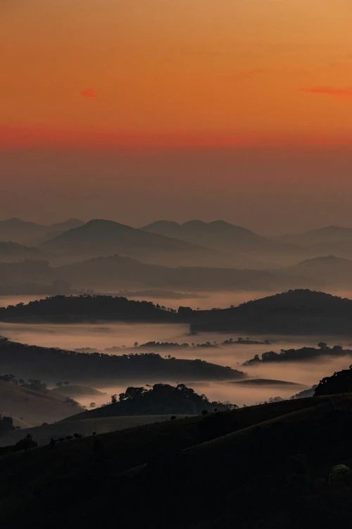 Pôr do Sol - Desde Pinhalzinho, Brazil