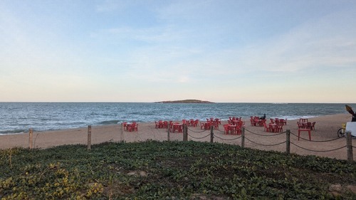 Praia de Itaparica em Vila Velha - Brazil