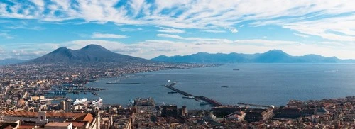 Port of Naples - От Museo Novecento Napoletano, Italy