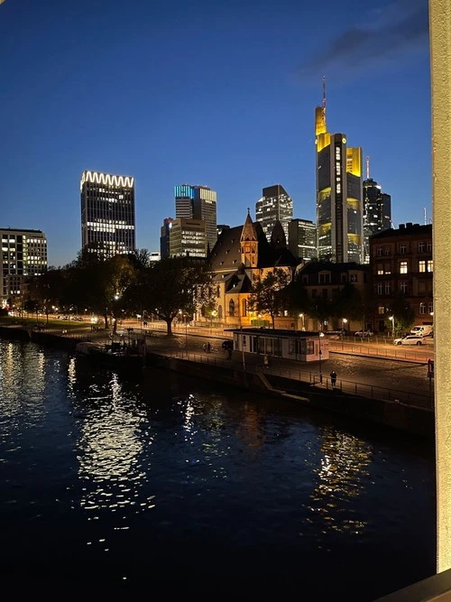 Frankfurt am Main - Desde Iron Bridge, Germany