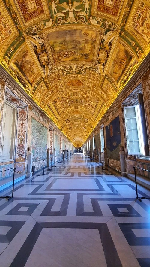 Galleria delle Carte Geografiche - 从 Inside, Vatican City