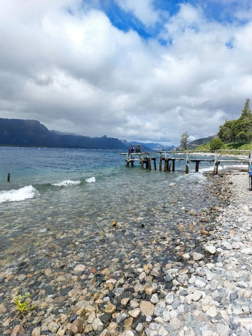 Viejo Muelle - Desde Villa Traful, Argentina