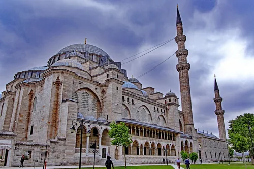 Suleymaniye Mosque - Aus Outside, Türkiye