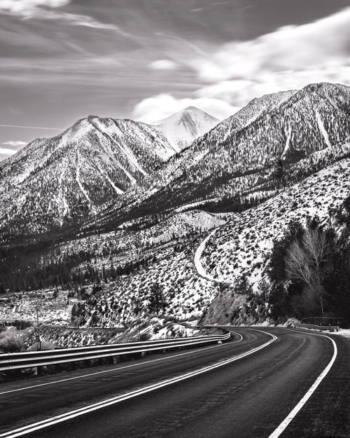 Jobs Peak - From Near the bottom of Hwy 207, United States