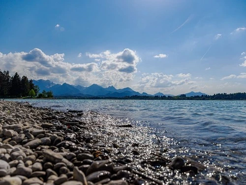 Forggensee - Aus Landzunge, Germany