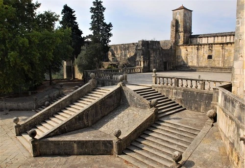 Escadas do Convento de Cristo - Portugal