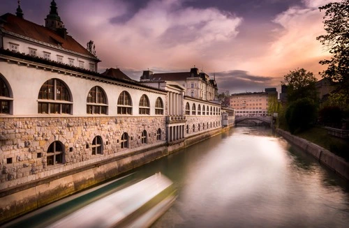 Ljubljanica River - Desde Mesarski Most, Slovenia