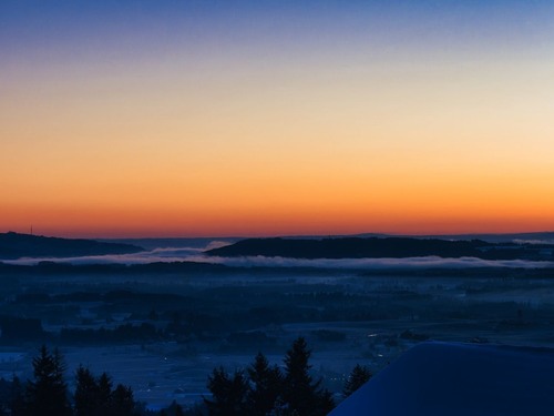 Sonnenaufgang auf dem Auerberg - Germany