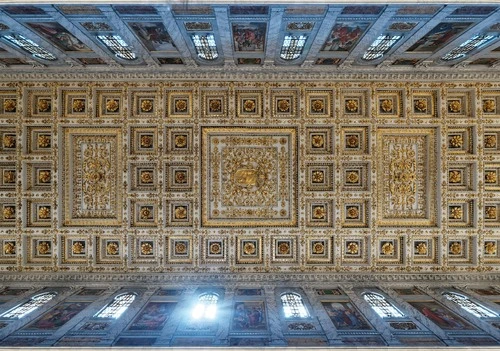 Saint-Paul-hors-les-murs - From Ceiling, Italy