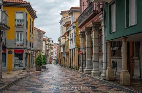 Calle Rivero - 从 Calle Pablo Iglesias, Spain