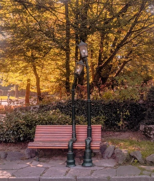 Panchina degli Innamorati - から Giardino Roccioso Park, Italy