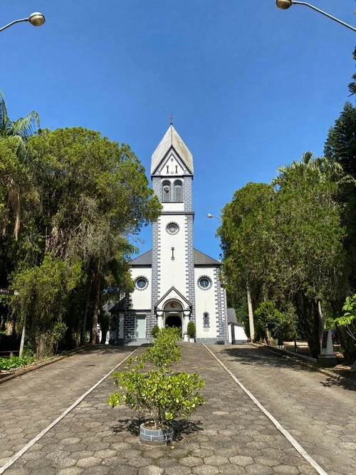 Igreja matriz de Vargem do Cedro - From Praça em frente à igreja, Brazil