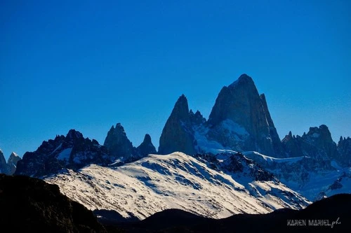 Fitz Roy - Från Mirador de los Cóndores, Argentina