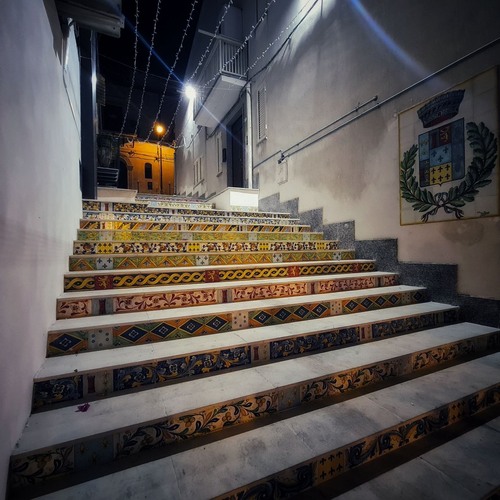 Stairway - Aus Salita Cordova, Italy
